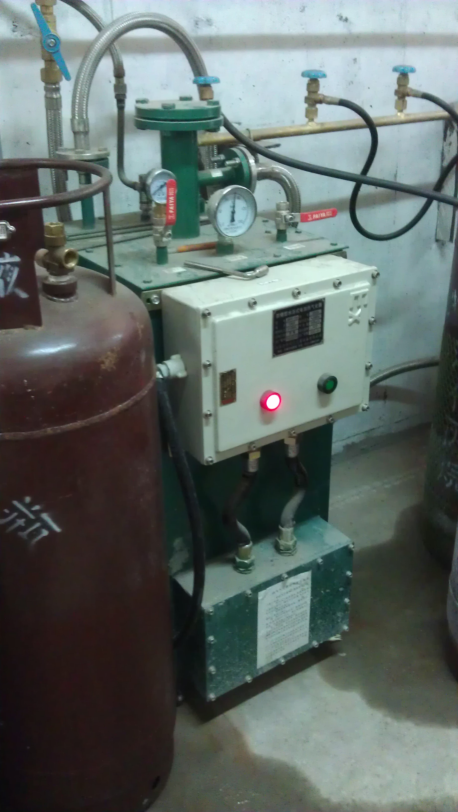 丙烷集中供气安装于南京某钢铁厂
