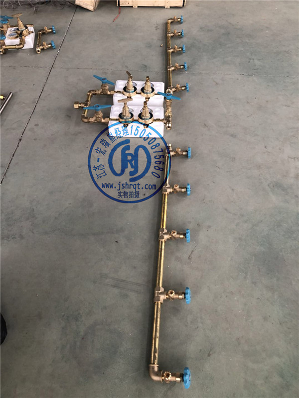 2X5双路黄铜氧氮氩汇流排